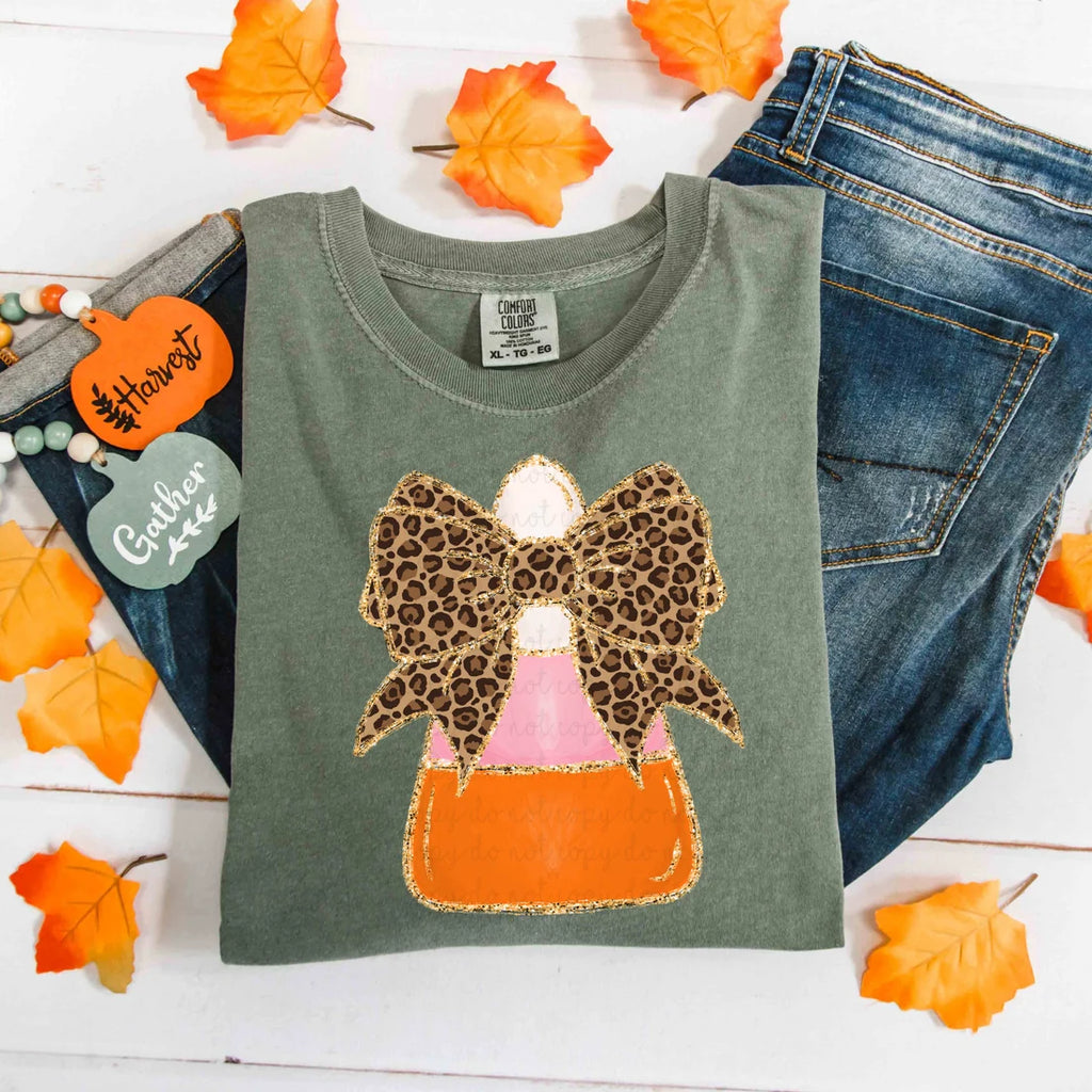 Candy Corn Bow