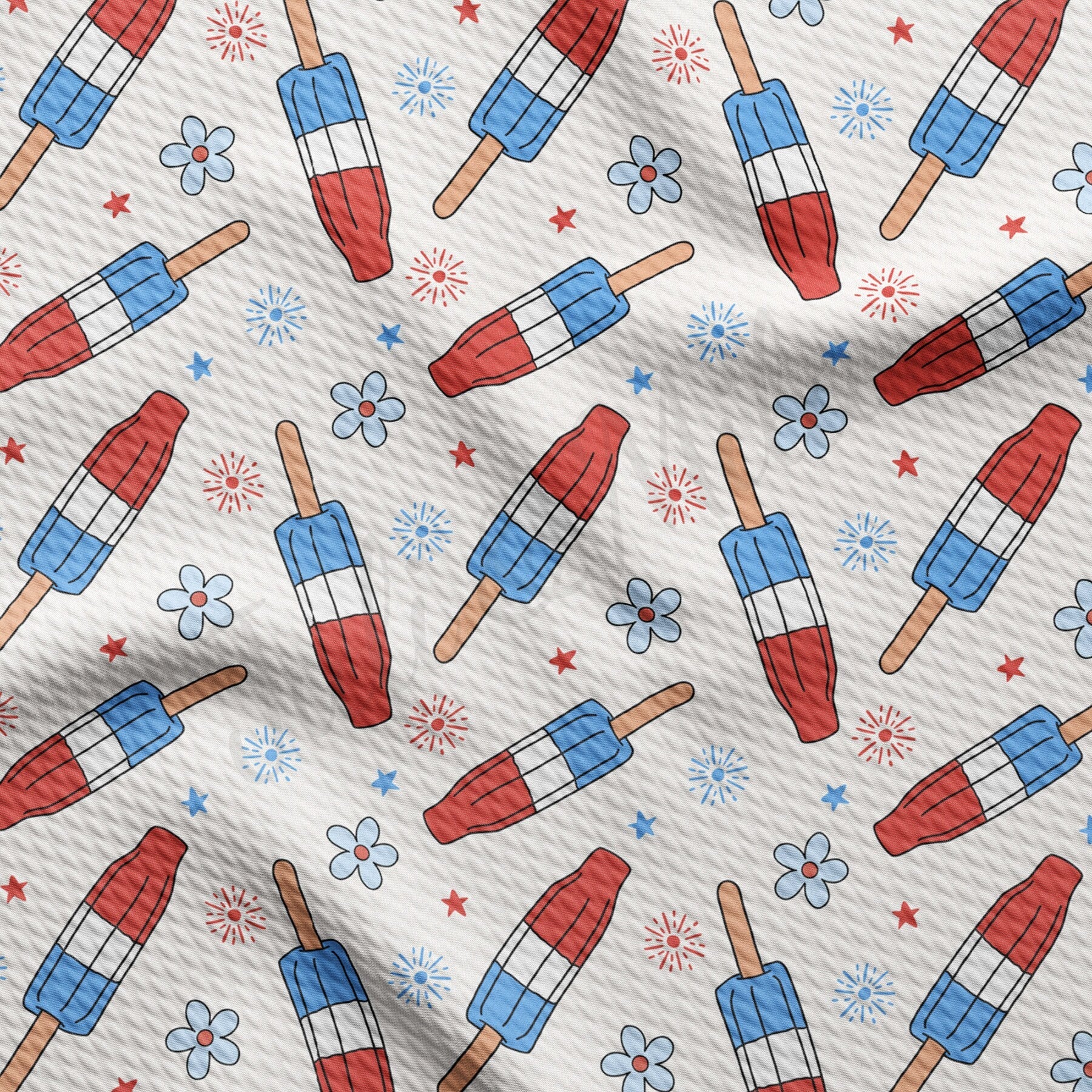 RWB Popsicle Knotted Headband