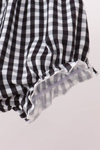 Pumpkin ruffle bloomer set
