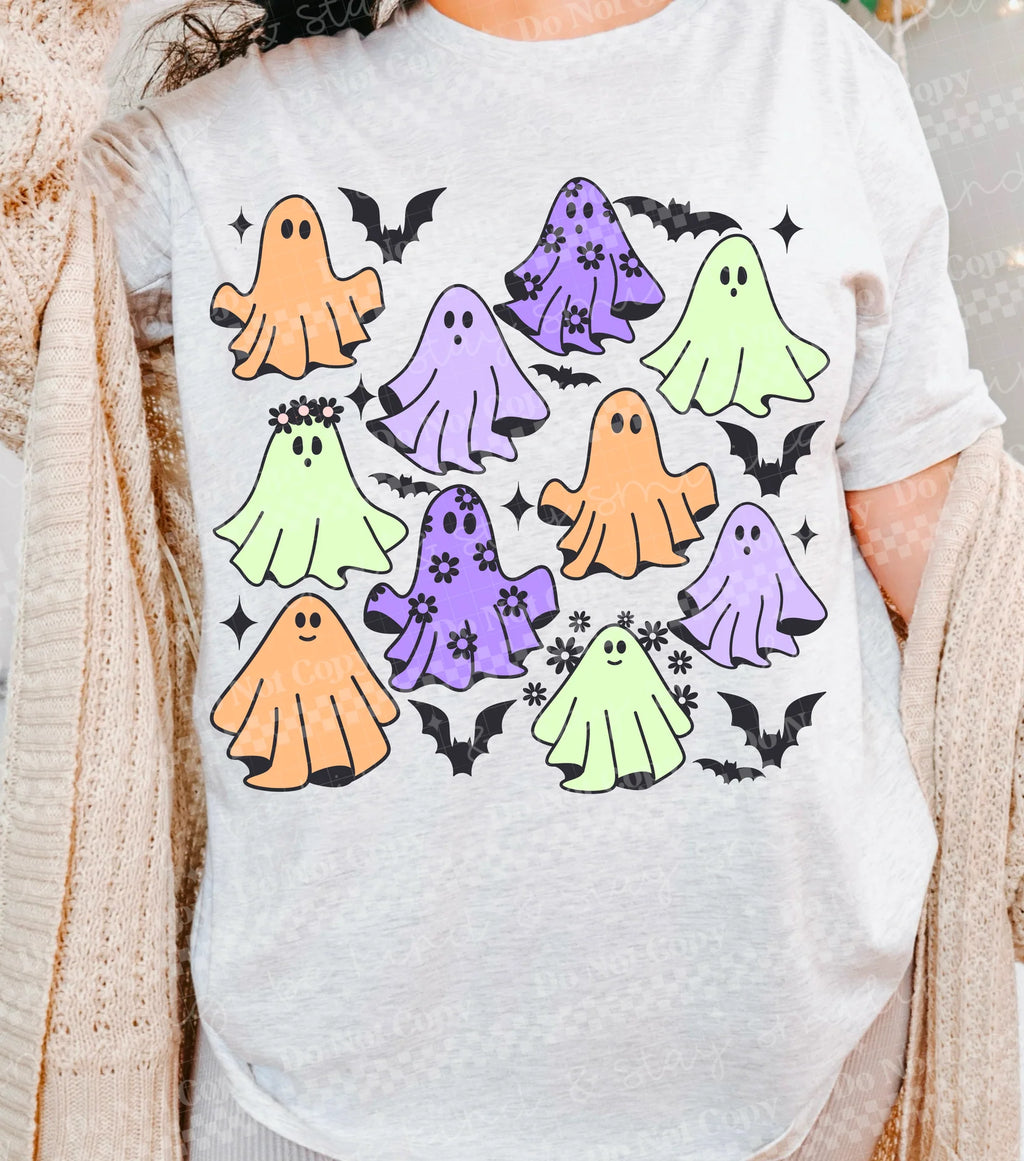 Colorful Ghosts