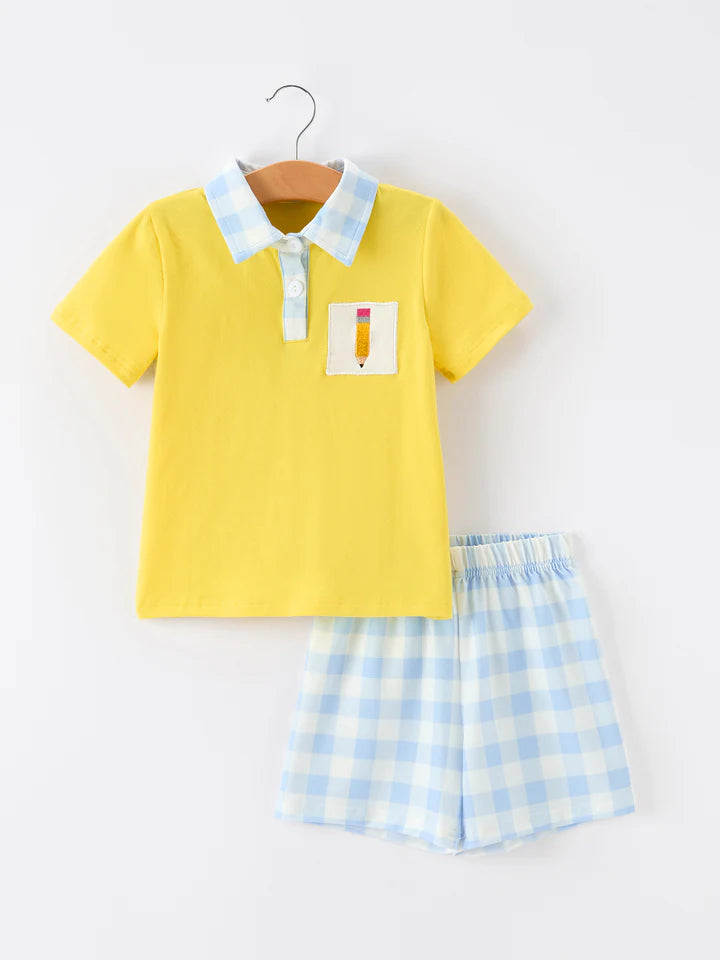 Back to School Boys Pencil Set