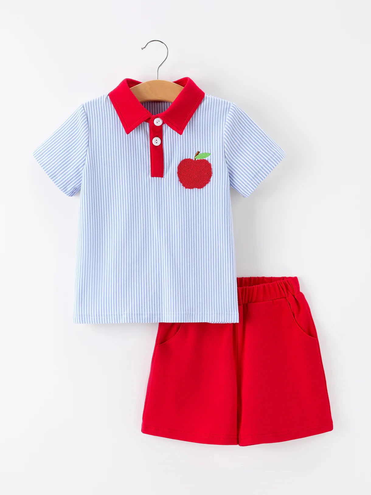 Back to School Boys Apple Set