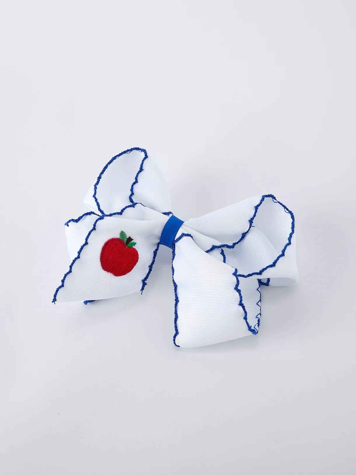 Blue Apple Bow