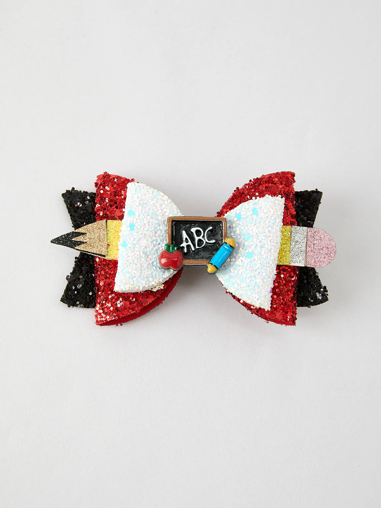 ABC Faux Leather Clip