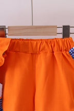 Florida Gators smocked ruffle shorts set