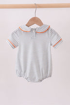 Orange Tennessee embroidery stripe bubble