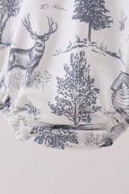 Khaki Deer Forest Bubble