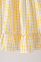 Mustard Honey Bear Embroidered Set