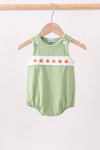 Green Pumpkin Embroidery Bubble